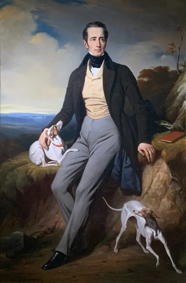 Portrait de Alphonse de Lamartine