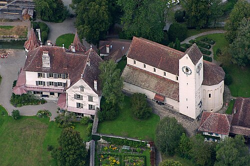Ehemalige Stiftskirche St. Mauritius und Schloss