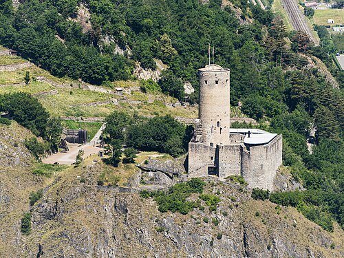 Ruines du château de la Bâtiaz