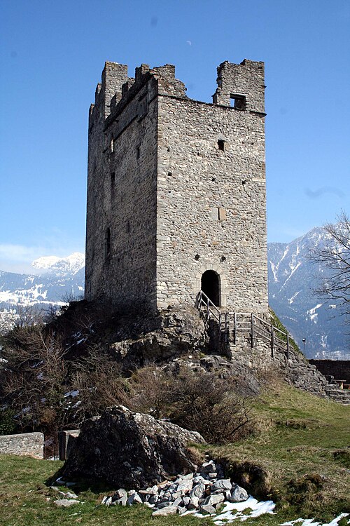 Gretschins-Herrenfeld / Ochsenberg / Wartau, mesolithische-bronzezeitliche Siedlung / eisenzeitlicher Opferplatz / mittelalterliche Burgruine