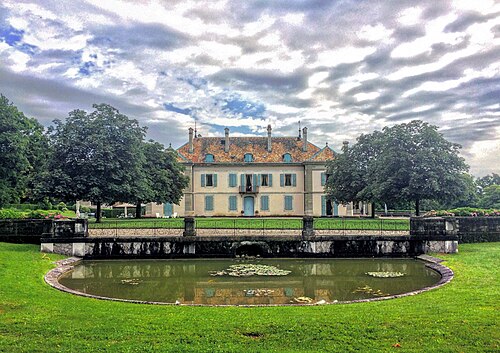 Campagne du Reposoir, avec l'orangerie