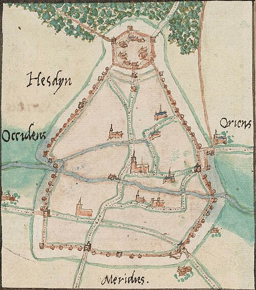 enceinte de Vieil-Hesdin