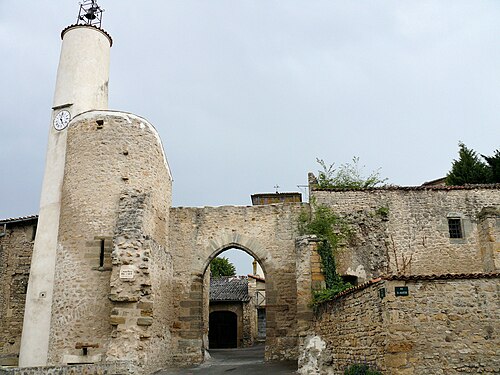 porte fortifiée de Chas